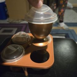 Boiled Egg Holder W/lids