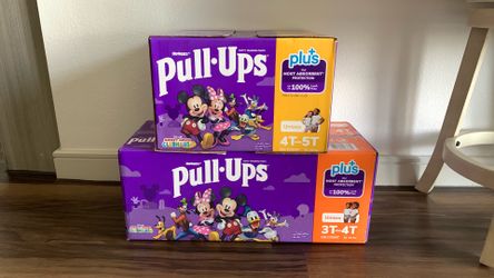 Brand New Two Boxes Of  Unisex Pull Ups Plus