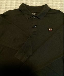 Paul&Shark polo long sleeve size large NEW. RETAIL $395. Cotton 100%. El portal area pick up
