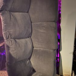Black Med. Couch 