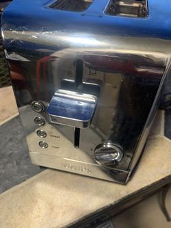 Krups Bagel Size Toaster Stainless Steel. Used Few Times