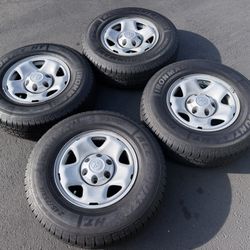 (4) 16” Toyota Wheels 245/75R16 Ironman Tires