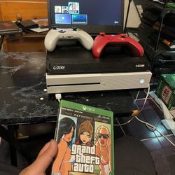 $240! 2 Controllers. 3 Games in 1 Disc. & 2020 Xbox One S 1TB. Nooo Monitor that extra $240! Portable G Story full HD. All for $450 or Cash & trade