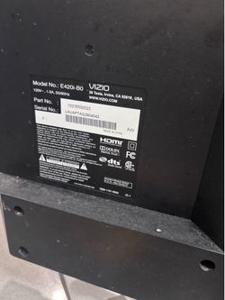 39” used Vizio smart tv