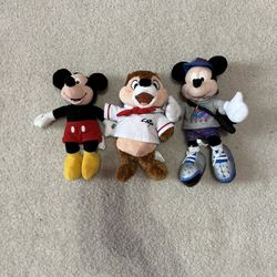 Assorted Disney Characters Stuffed Animals