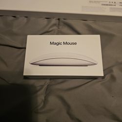 White Apple Magic Keyboard And White Magic Mouse