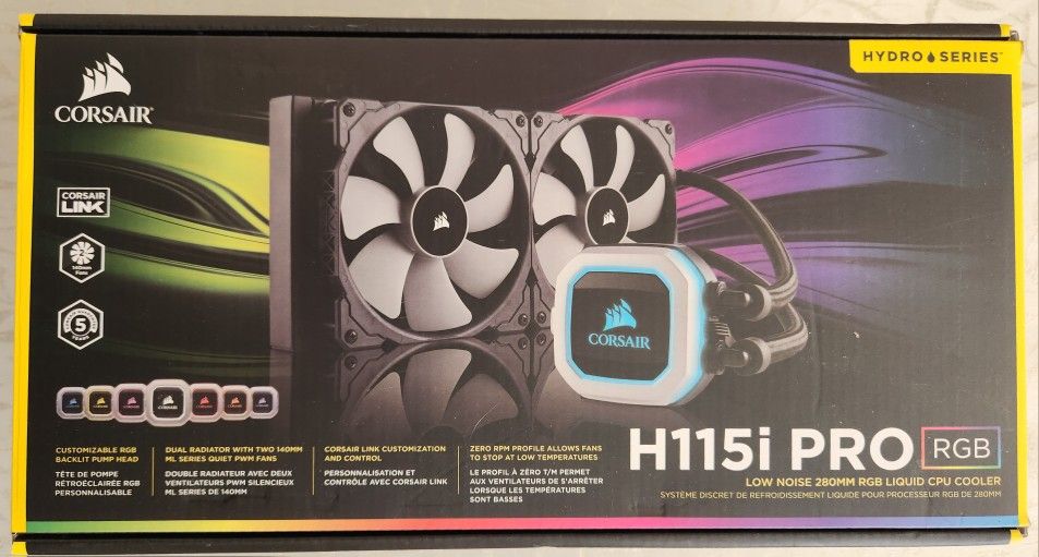 Corsair H115i PRO RGB