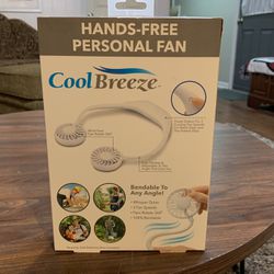 Cool Breeze Hands Free Personal Fan