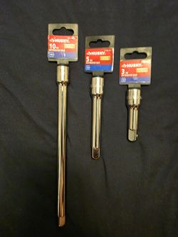 Husky 1/2 inch socket extension set