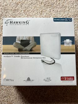 Hawking Hi-Gain Outdoor Antenna HAO14SDP - New