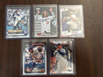 Dodgers Tyler Glasnow (5) Card Lot