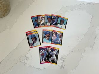Baseball Trading Cards. Kansas City Royals 89 Donruss. Lot of 11