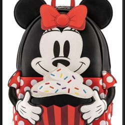 Loungefly Minnie Mouse Cupcake Backpack 