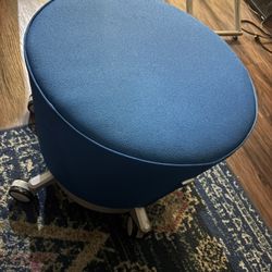 Two Retro Rolling Chairs 