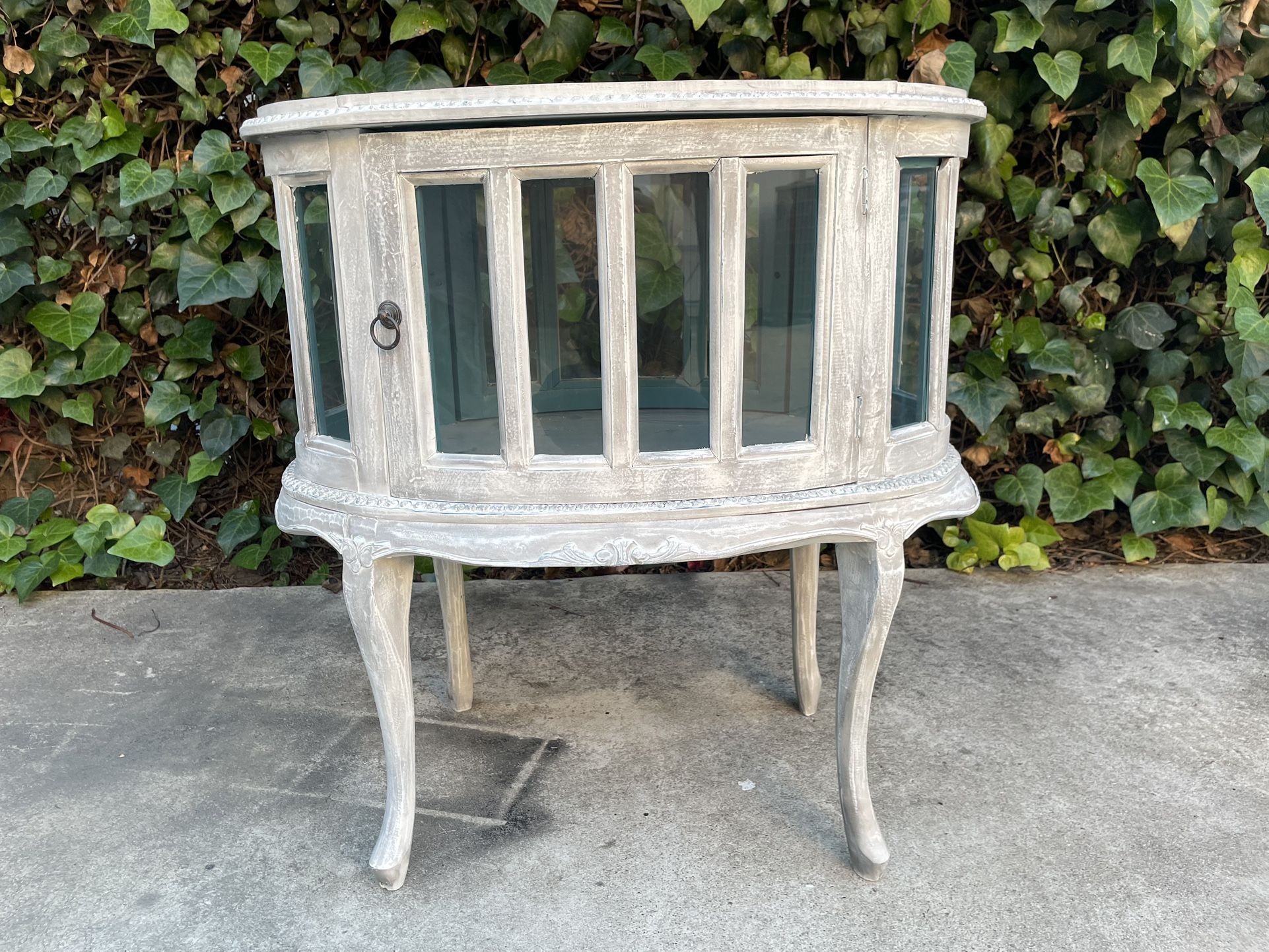Rounded Antique Tea Table