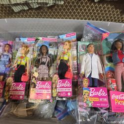 2019 BARBIE YOU CAN BE ANYTHING new in box . Smoke and pet free home. $15 ea. 