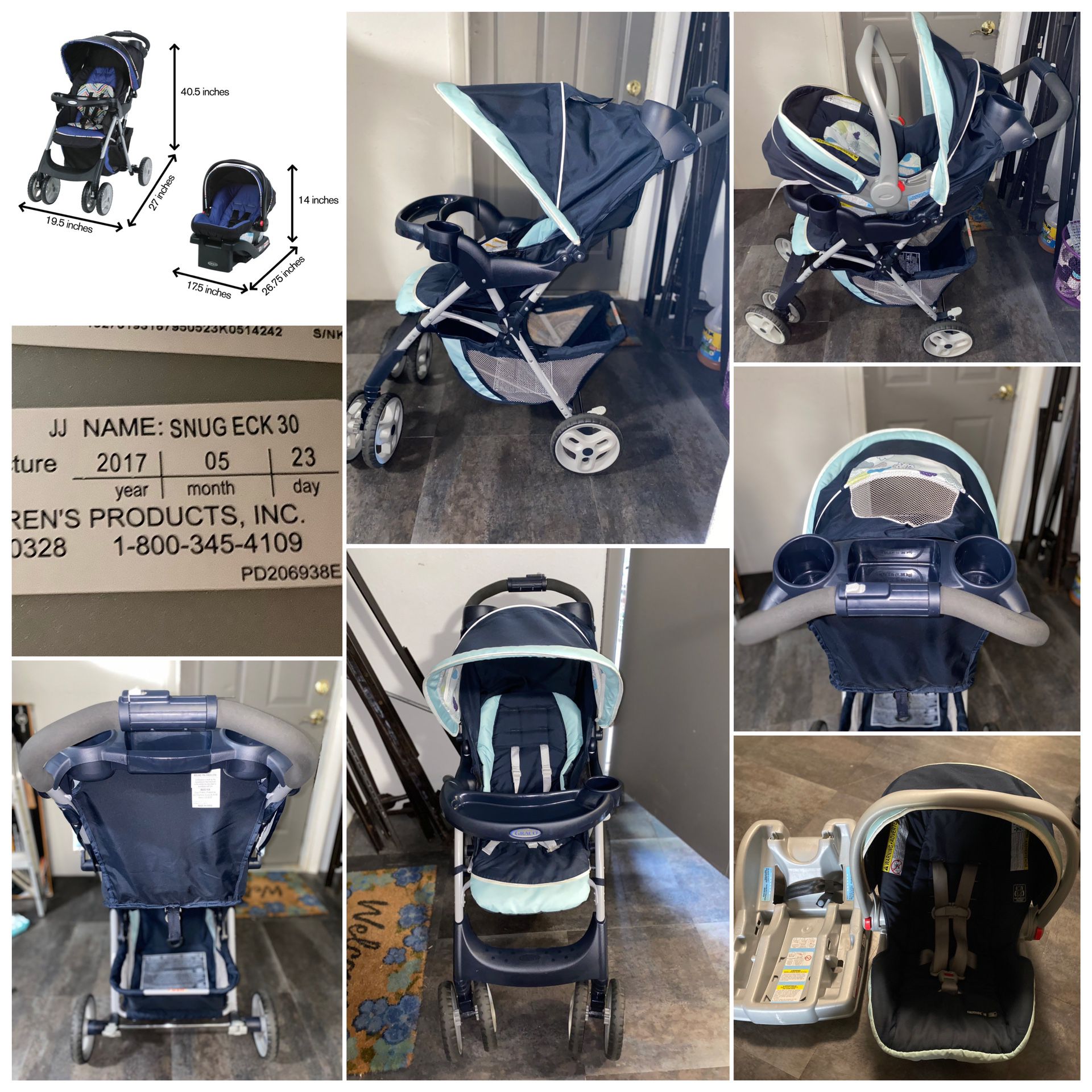 Graco comfy cruiser click connect travel system