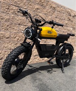3000 Watt/Twin-Dual Motor(35ah🔋)“Tank e-Bike” Electric, 38mph, Color Screen, Metal USA Basket