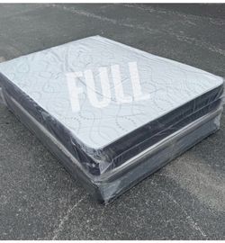 Full Size Mattress Set – Medium Comfort – Available Today 🚚