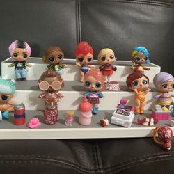 lol suprise doll lot of 10 Pieces & Accessories 