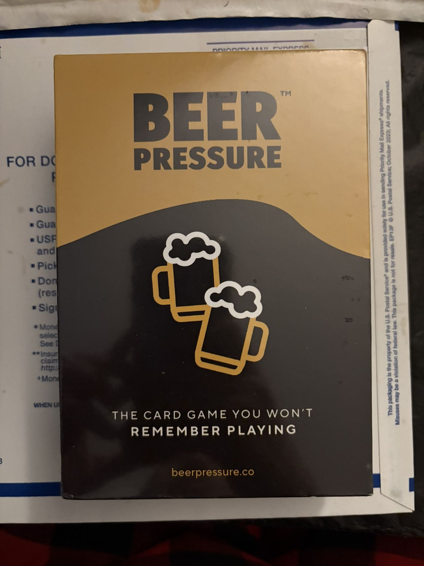 BRAND NEW SEALED Beer Pressure-Adult Drinking Card Game for Parties
