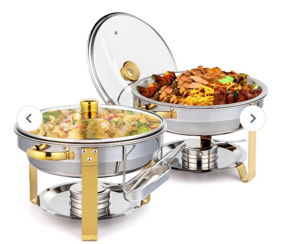 5 Quart Chafing Dishes (2 Piece)