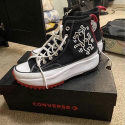Keith Haring Platform Converse