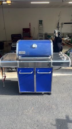 Weber Genesis Gas Grill Blue
