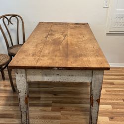 VINTAGE KITCHEN/DINING TABLE Farmhouse INDOOR/OUTDOOR USE