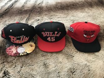 Vintage Bulls Hats