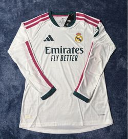 Real Madrid Home 2026 Long Sleeve Jersey
