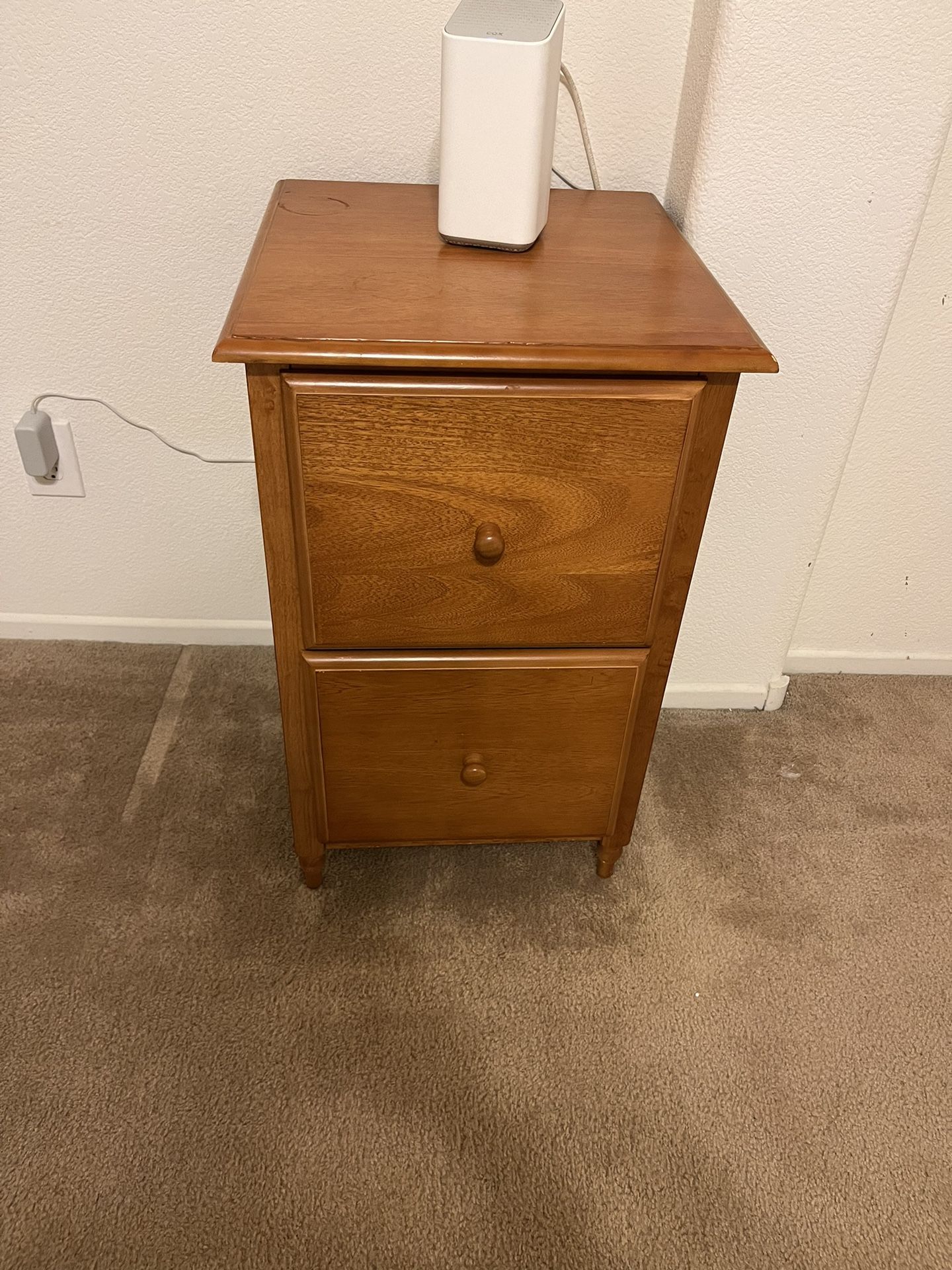 Solid Wood Filing Stand 