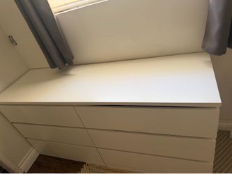 White dresser