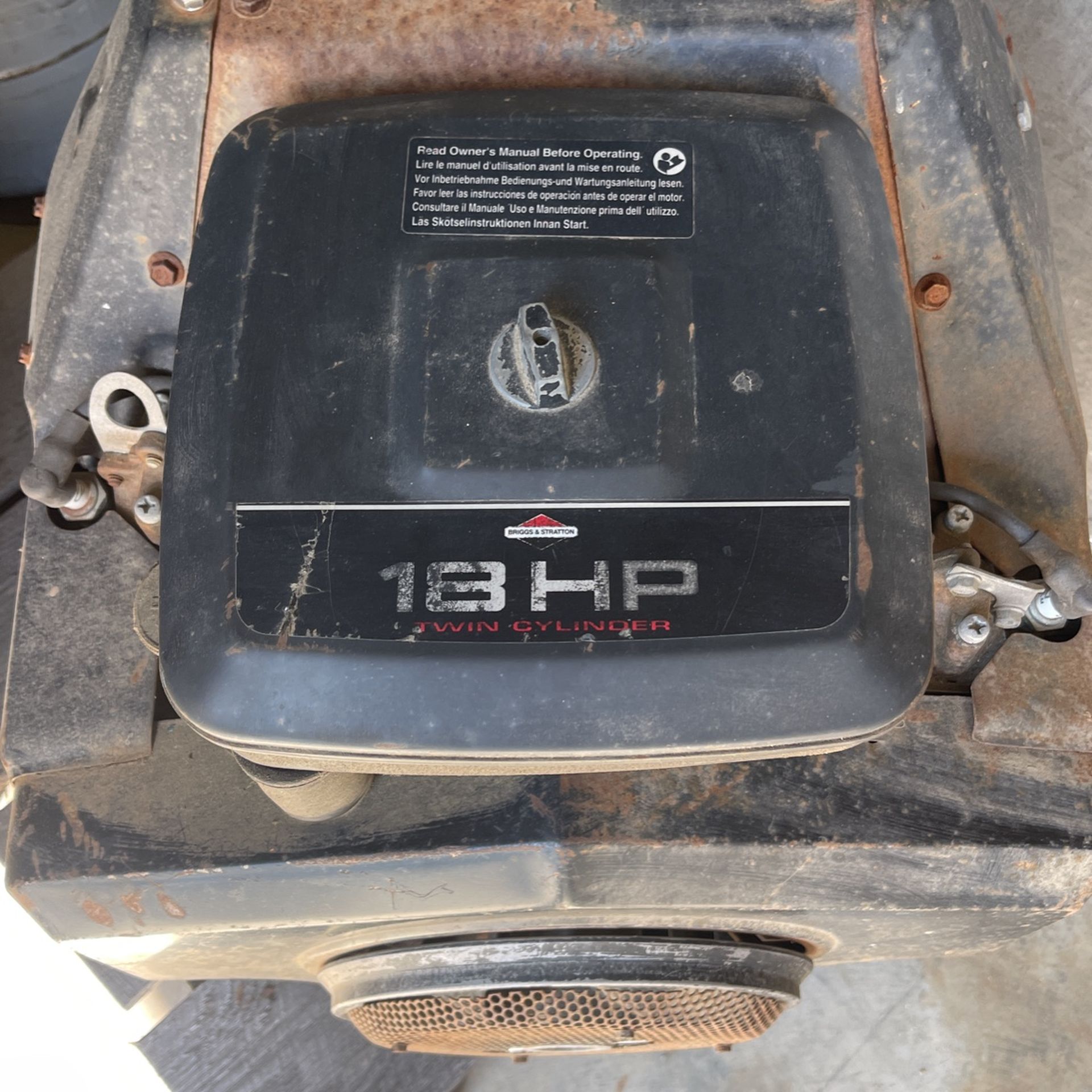 Briggs And Stratton 18HP Twin Cylinder Motor