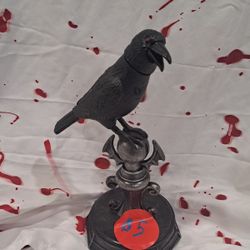 Black Halloween Bird With Sound Effects 