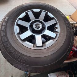 TRD Pro 4Runner Tires 2022