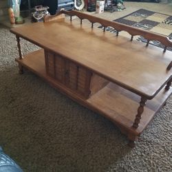 Vintage Coffee Table and End Tables 