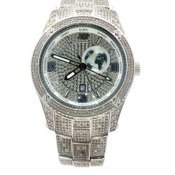 Men’s JBW Jet Setter Diamond Wrist Watch w/Box - J6370B 11059286