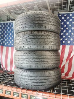 ✅ 4 Used Tires 255/50R20 BRIDGESTONE TIRES GOODYEAR TIRES 235 55 20 ALL SIZES AVAILABLE