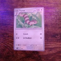 Furret 119/159 Pokemon Card 