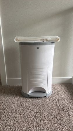 Dekor Plus Diaper Pail White