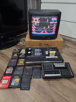 Colecovision and games and Atari module