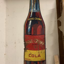 Vintage Royal Crown Cola Sign