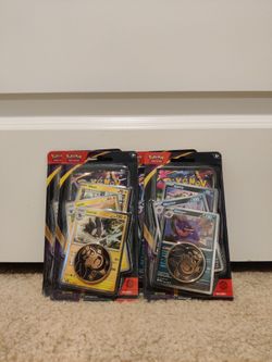 Pokemon Pitch Black Blister Gengar/ Luxray