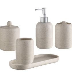 5-Pieces Bathroom Accessory