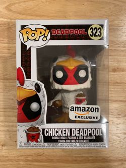 OR BEST OFFER - Funko Pop! Deadpool - 323 - Chicken Deadpool