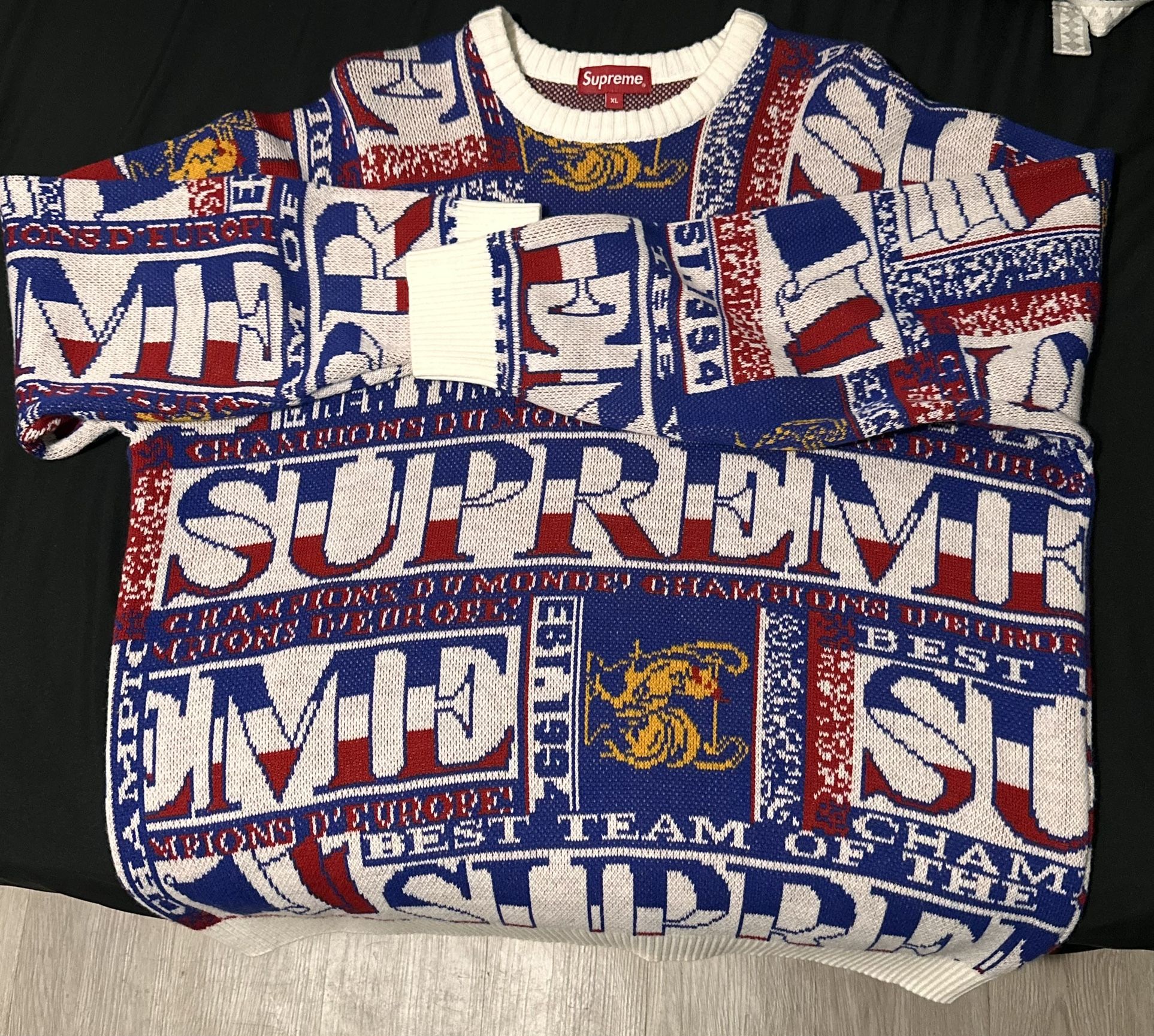 Supreme Scarf Sweater SS23 