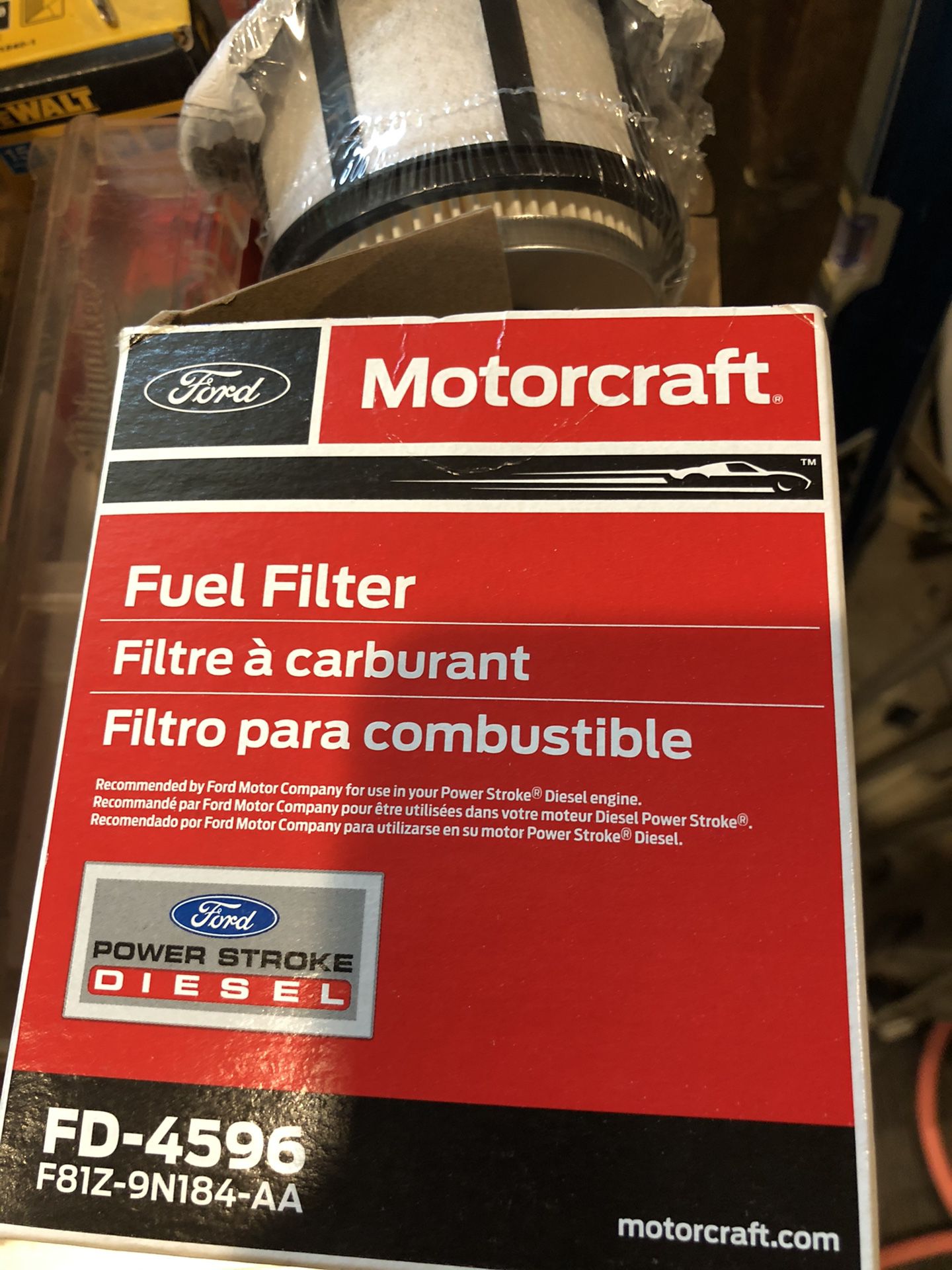 Motorcraft Fuel Filter/Oil Filter/oil seals