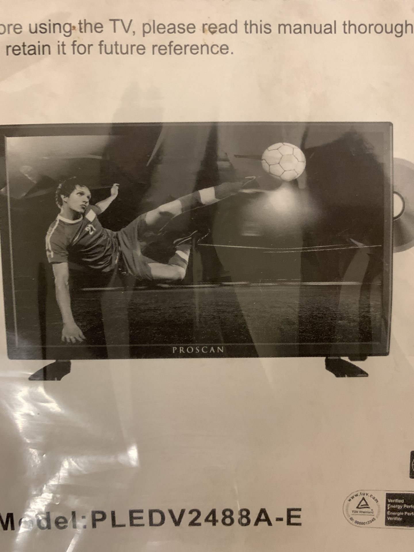 Pro Scan Flat Screen Tv