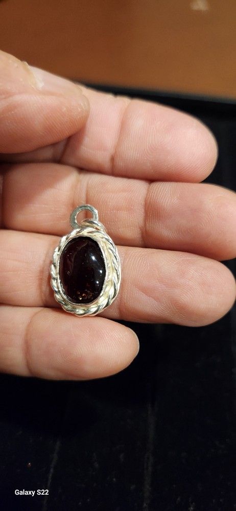 Beautiful Garnet Pendant 